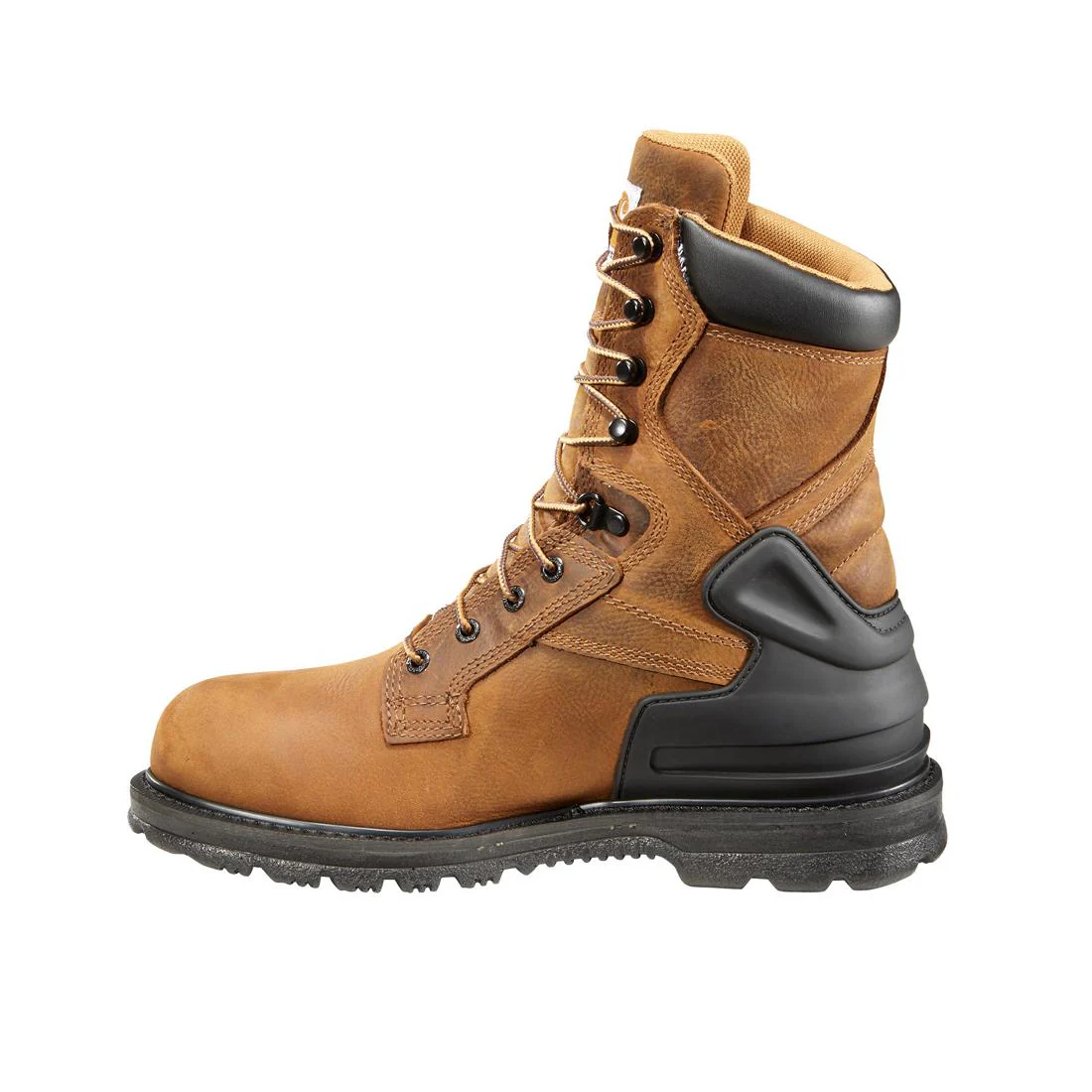 8" Heritage Waterproof Steel Toe Work Boot Brown - Image 5