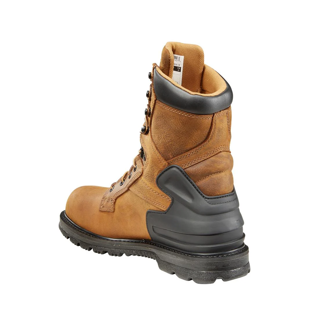 8" Heritage Waterproof Steel Toe Work Boot Brown - Image 6