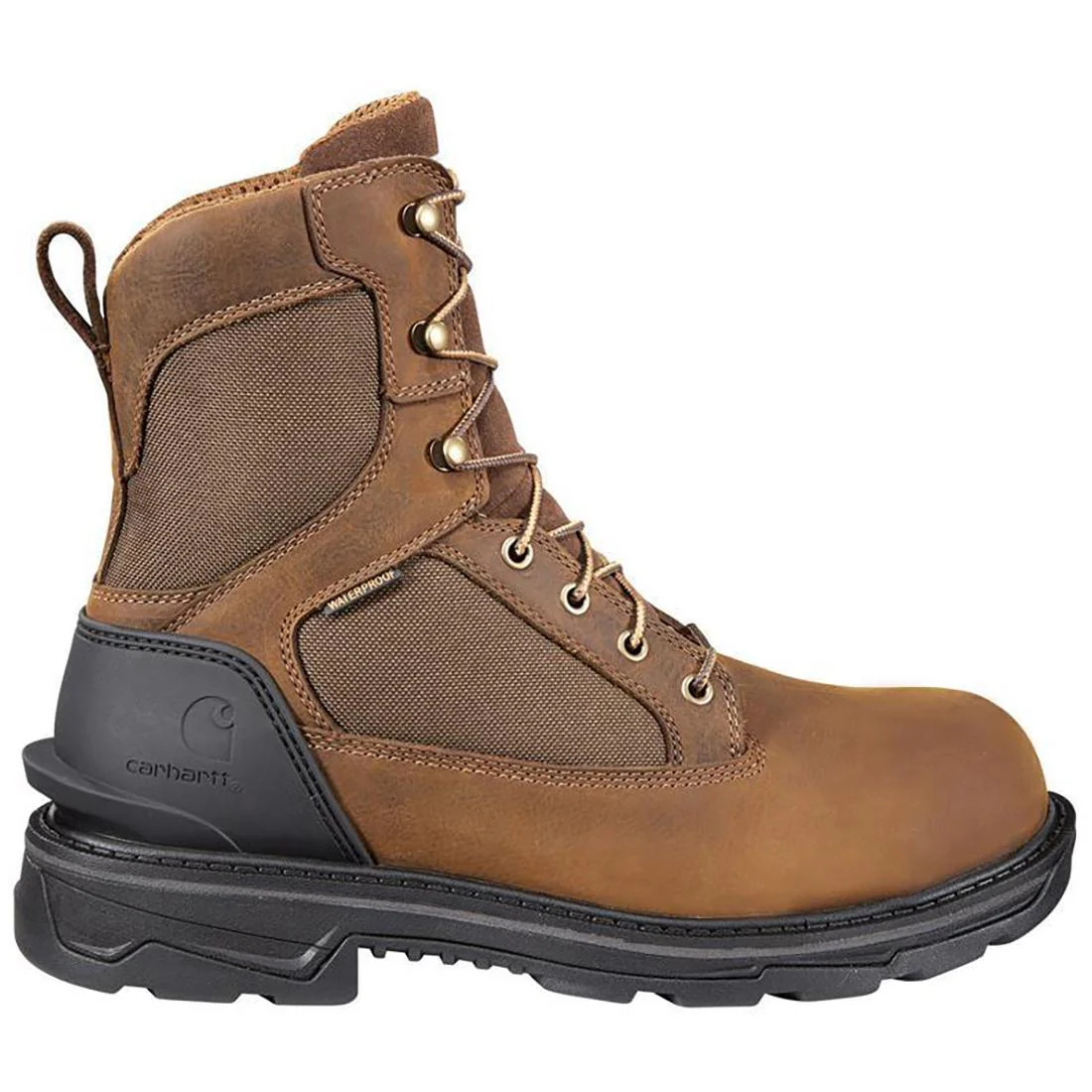 8" Ironwood Waterproof Soft Toe Work Boot Brown