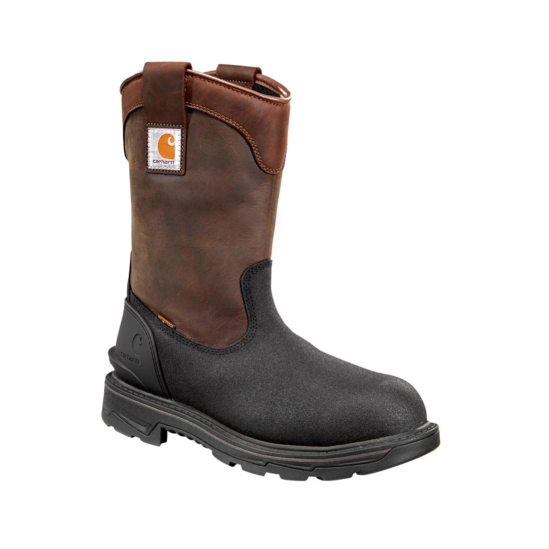 11" Ironwood Alloy-Toe Waterproof Insulated Wellington Pull-On Work Boot Dark Brown/Black - Image 2