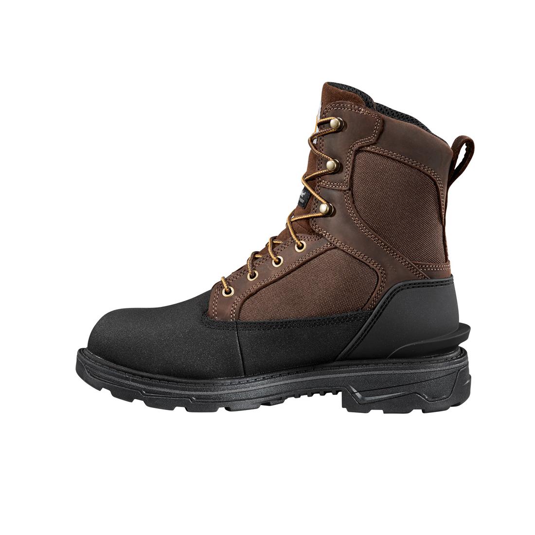 8" Ironwood Waterproof Insulated Alloy Toe Work Boot Dark Brown/Black - Image 6