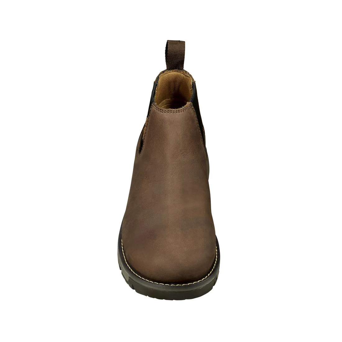 4" Millbrook Soft-Toe Romeo Wedge Boot Brown - Image 4