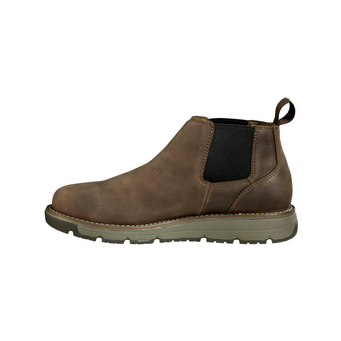 4" Millbrook Soft-Toe Romeo Wedge Boot Brown - Image 6
