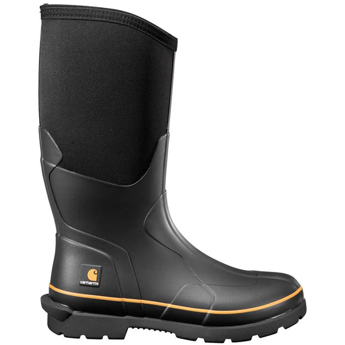 15" Mudrunner Waterproof 1 Nano Toe Rubber Work Boot Black