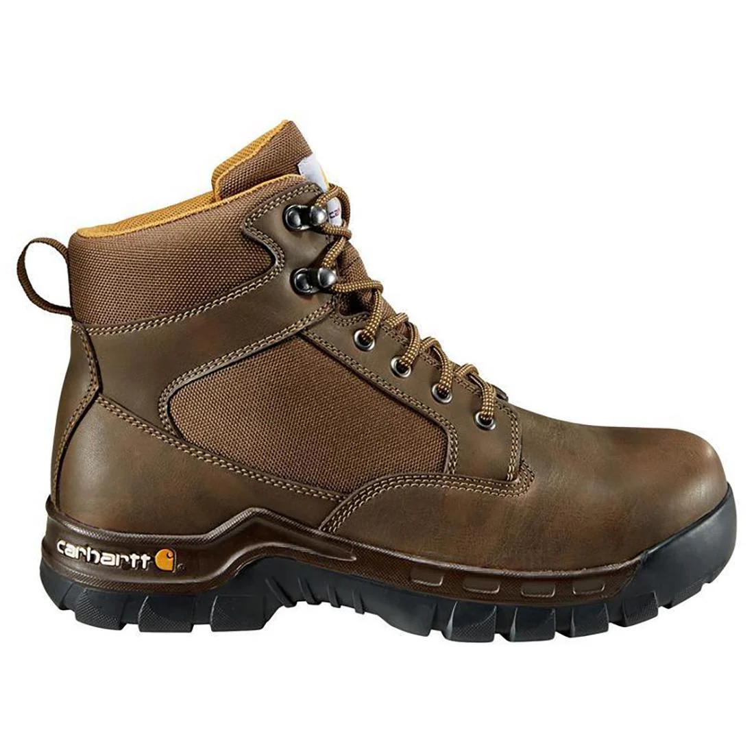 6" Rugged Flex Steel Toe Work Boot Dark Brown