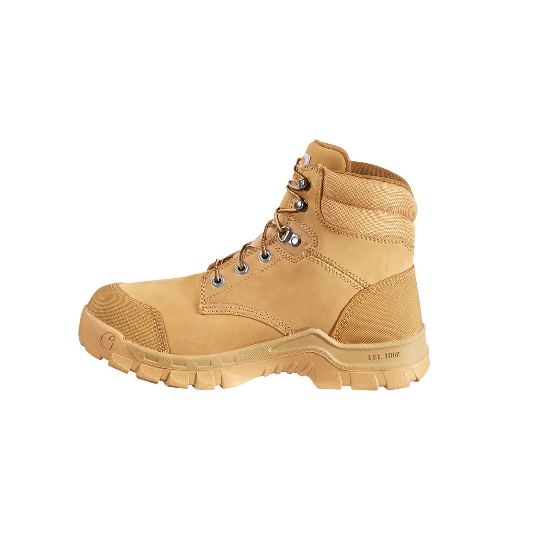 6" Rugged Flex Waterproof Soft Toe Boot Wheat - Image 6
