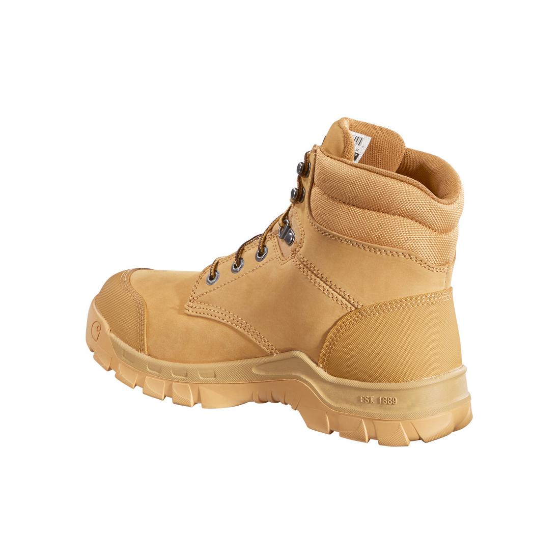 6" Rugged Flex Waterproof Soft Toe Boot Wheat - Image 7