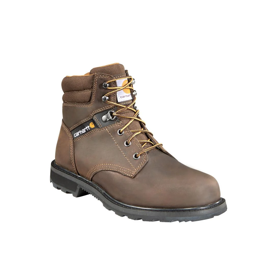 6" Traditional Welt Work Soft Toe Boot Brown - Image 2