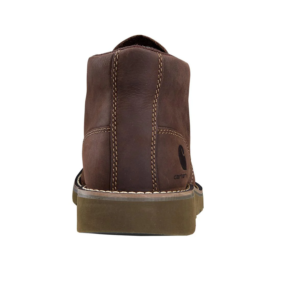 4" Wedge Plain Toe Soft Toe Chukka Dark Brown FW4004-M - Image 5