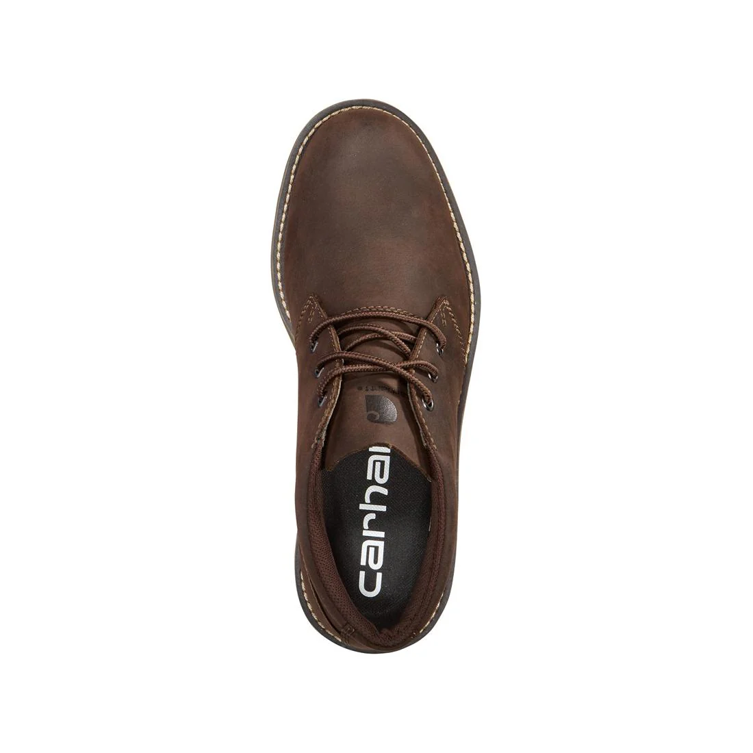 4" Wedge Plain Toe Soft Toe Chukka Dark Brown FW4004-M - Image 8