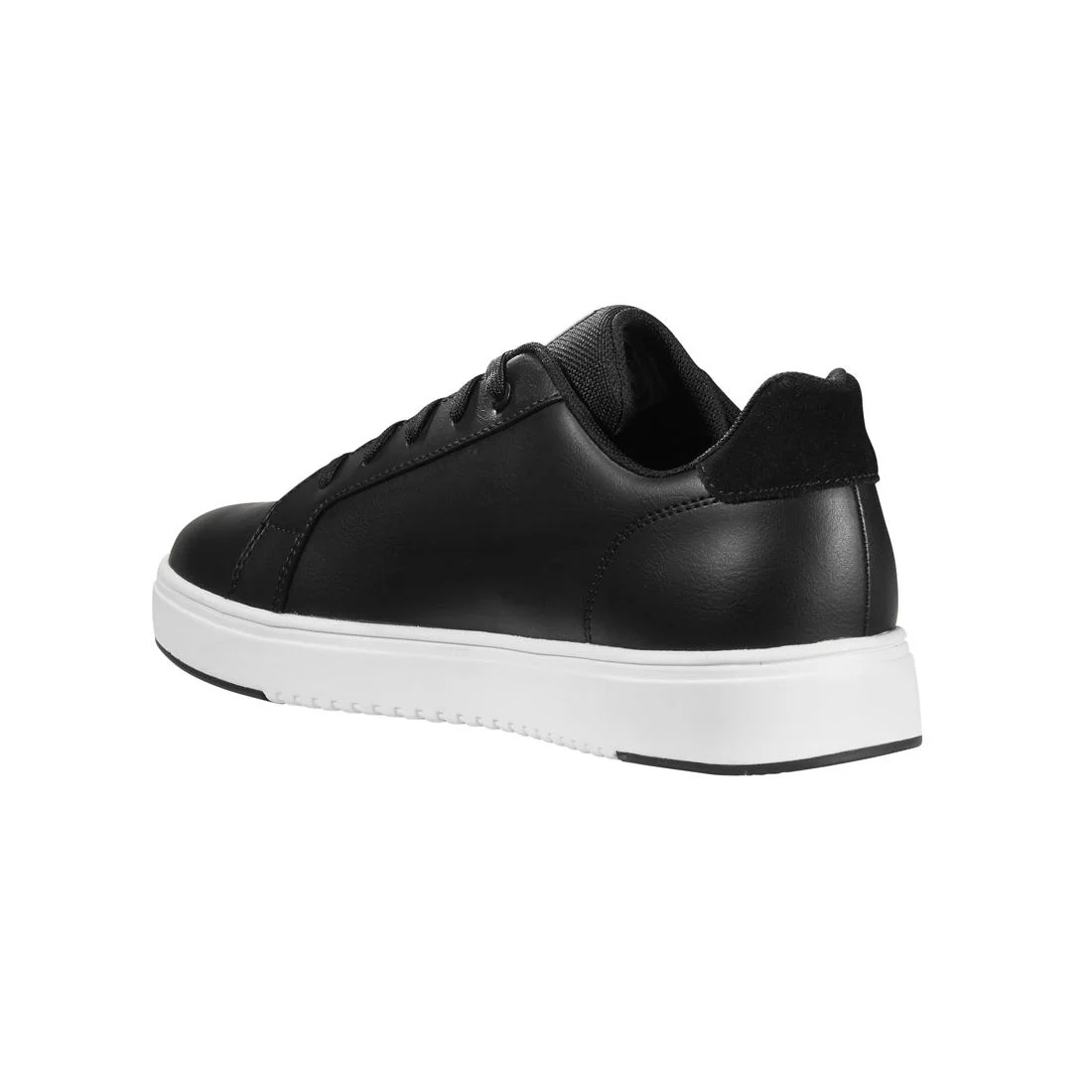 3" Women's Detroit Leather Soft-Toe Sneaker Black - Image 7