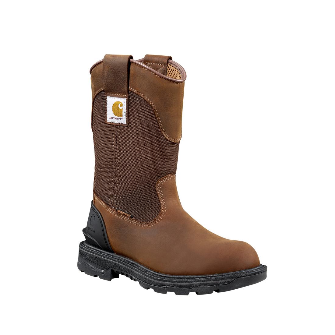 11" Women's Ironwood Soft-Toe Waterproof Wellington Pull-On Boot Brown - Image 2