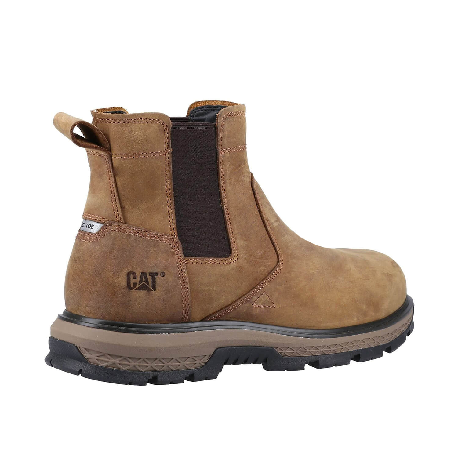 Exposition Alloy-Toe Chelsea Work Boot Brown - Image 5
