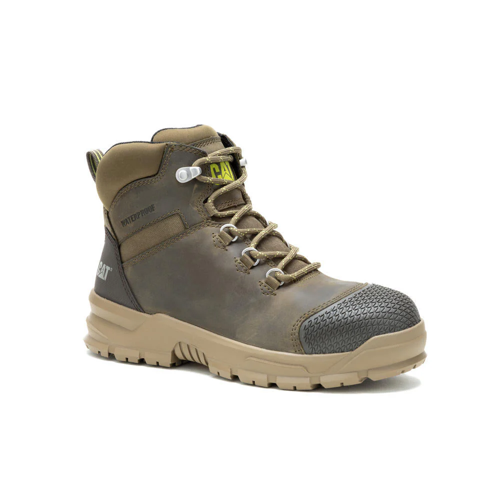 Accomplice X Women’s Steel-Toe Waterproof Work Boot Green - Image 2