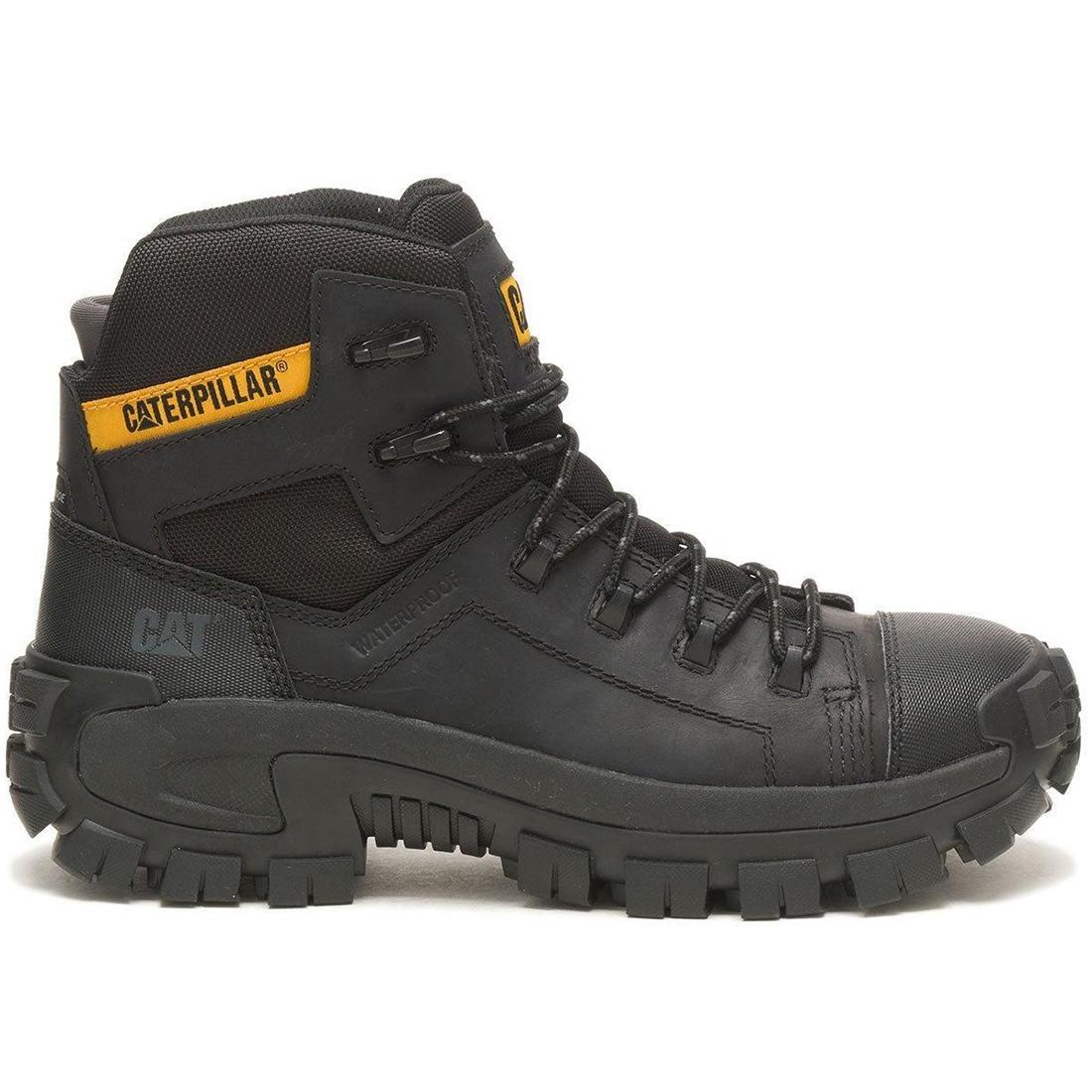 Invader Composite-Toe Waterproof Hiker Work Boot Black