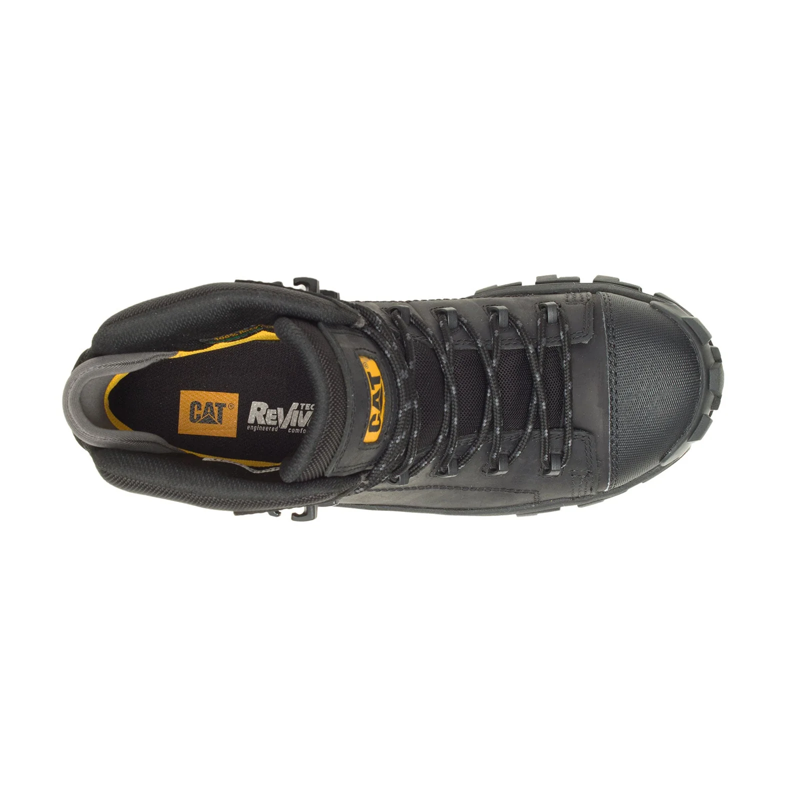 Invader Composite-Toe Waterproof Hiker Work Boot Black - Image 6
