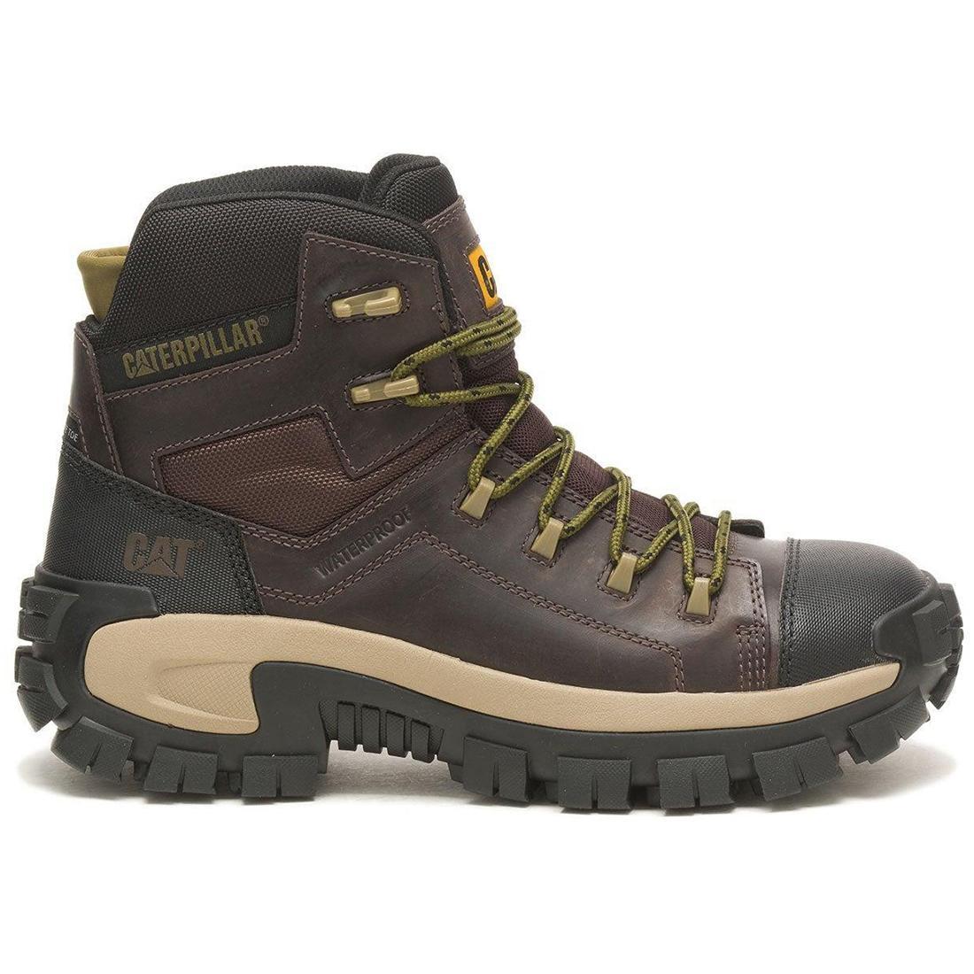 Invader Composite-Toe Waterproof Hiker Work Boot Brown