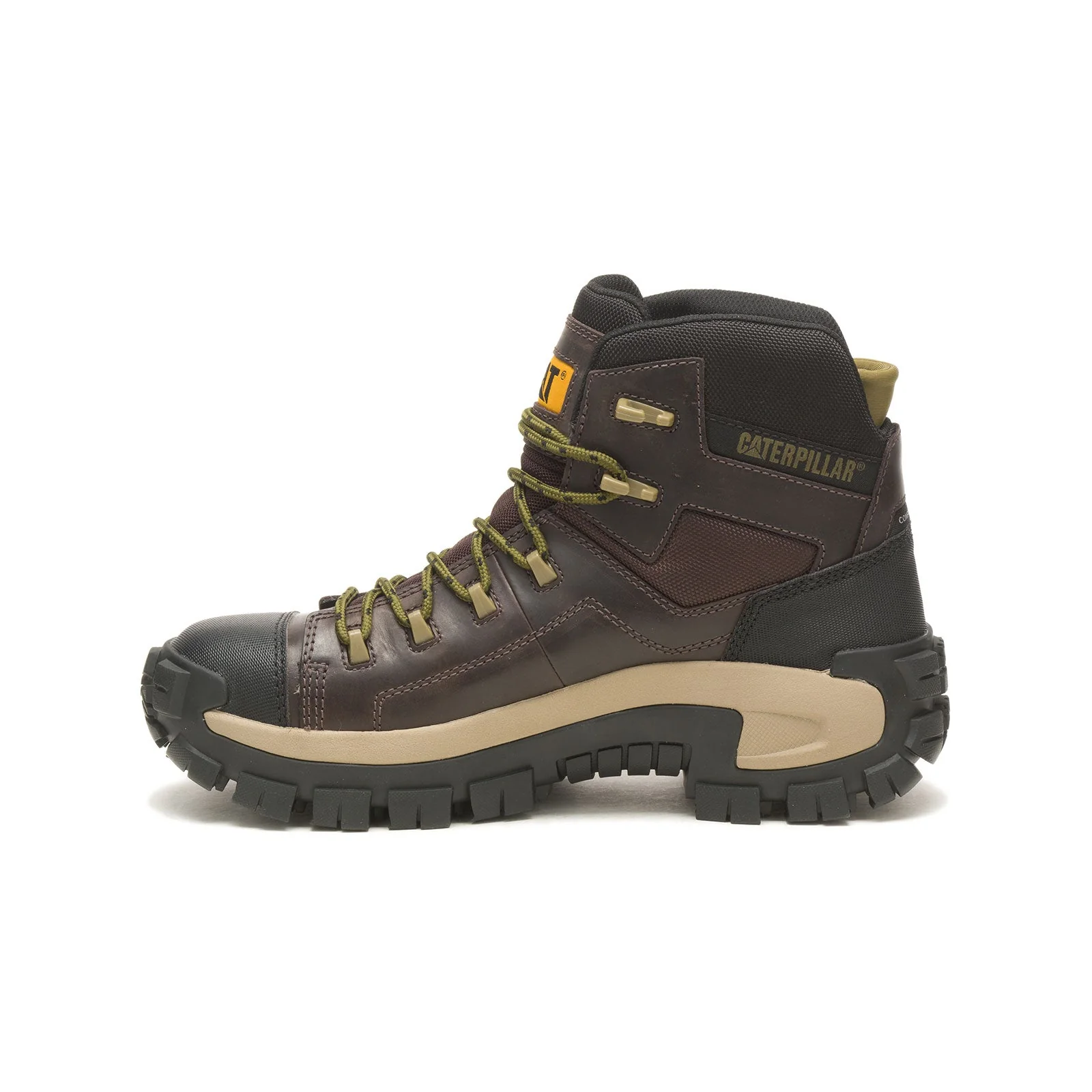 Invader Composite-Toe Waterproof Hiker Work Boot Brown - Image 7