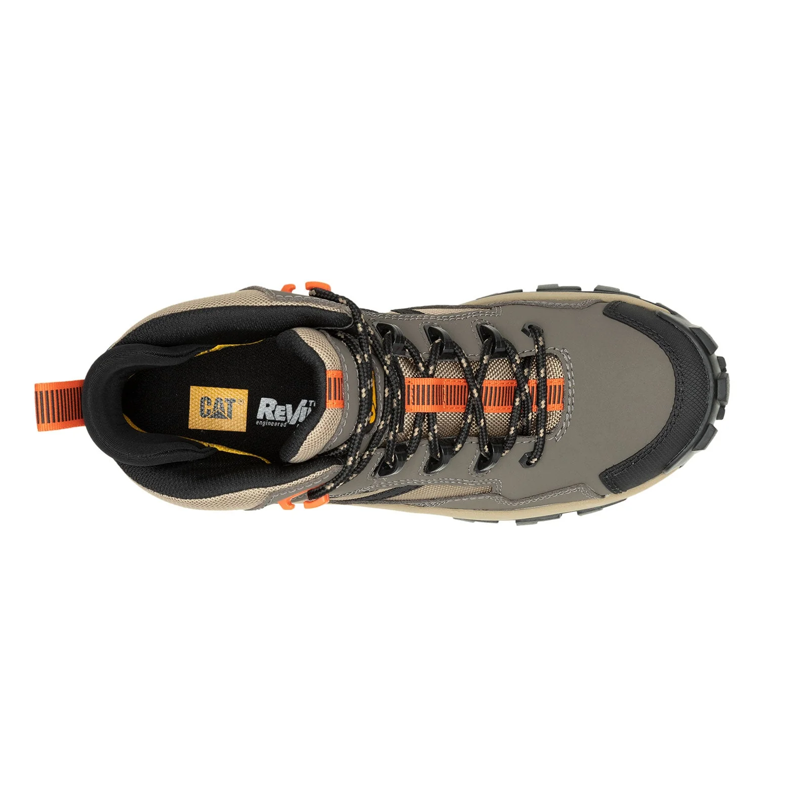 Invader Mid Vent Composite-Toe Work Boot Tan/Green - Image 4