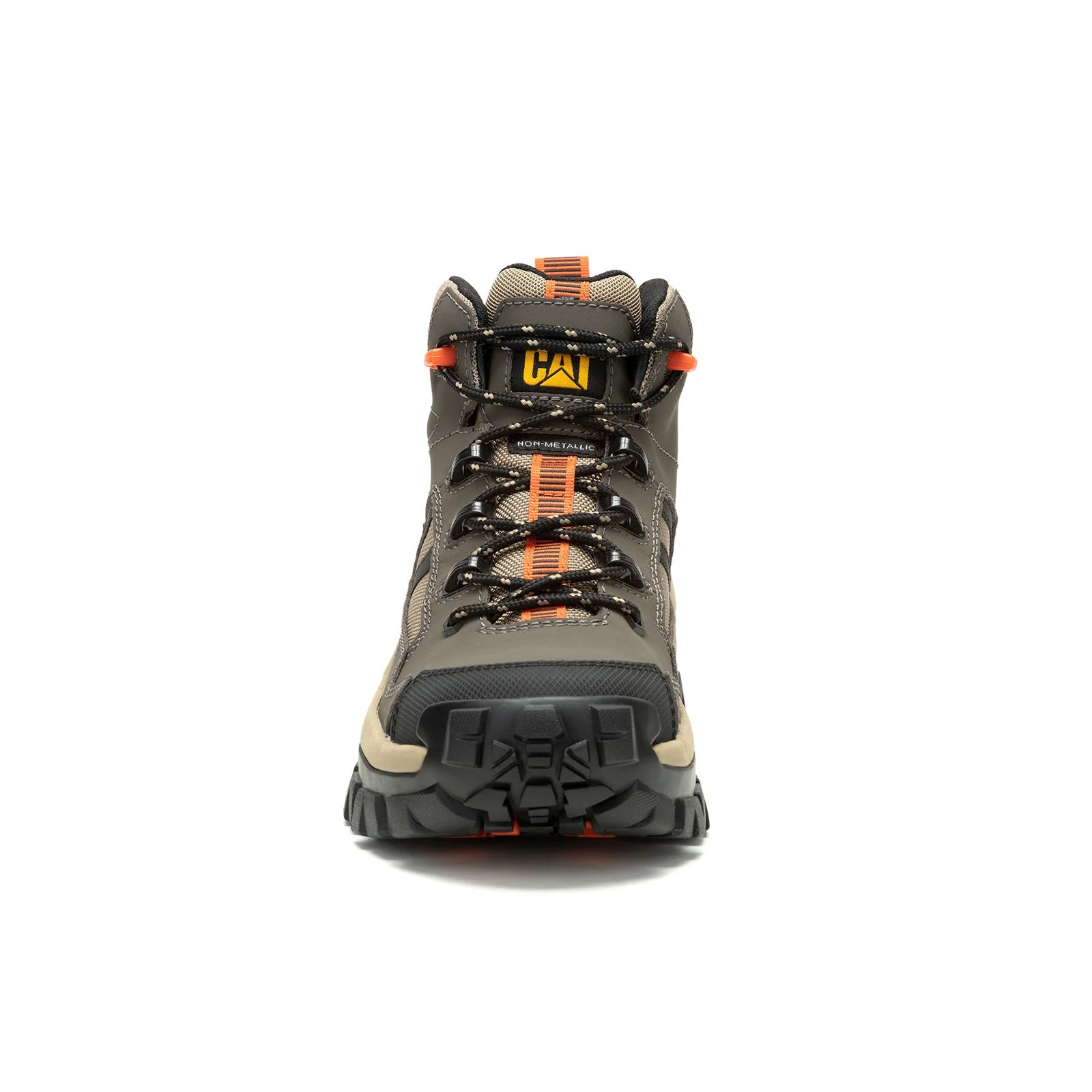 Invader Mid Vent Composite-Toe Work Boot Tan/Green - Image 7