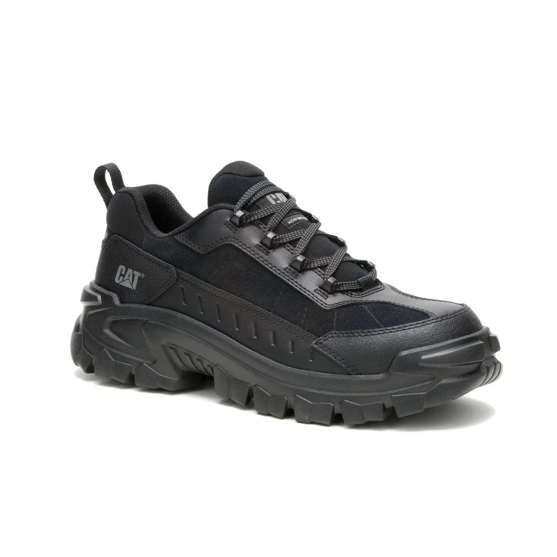 Invader Sport Lo Composite-Toe Shoes Black In Suede - Image 2