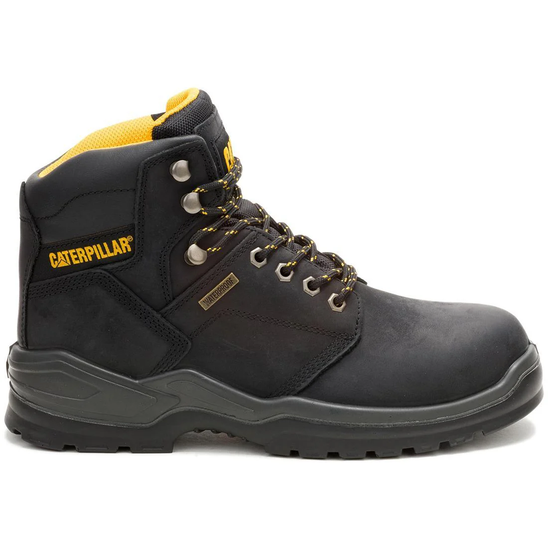 Striver Waterproof Steel-Toe Boots Black