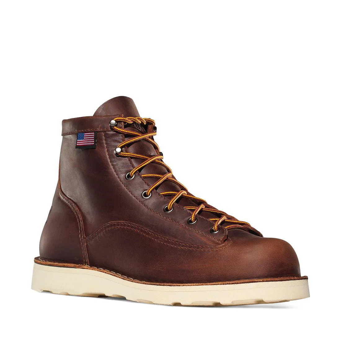 Bull Run 6" Soft Toe Work Boot Brown - Image 2