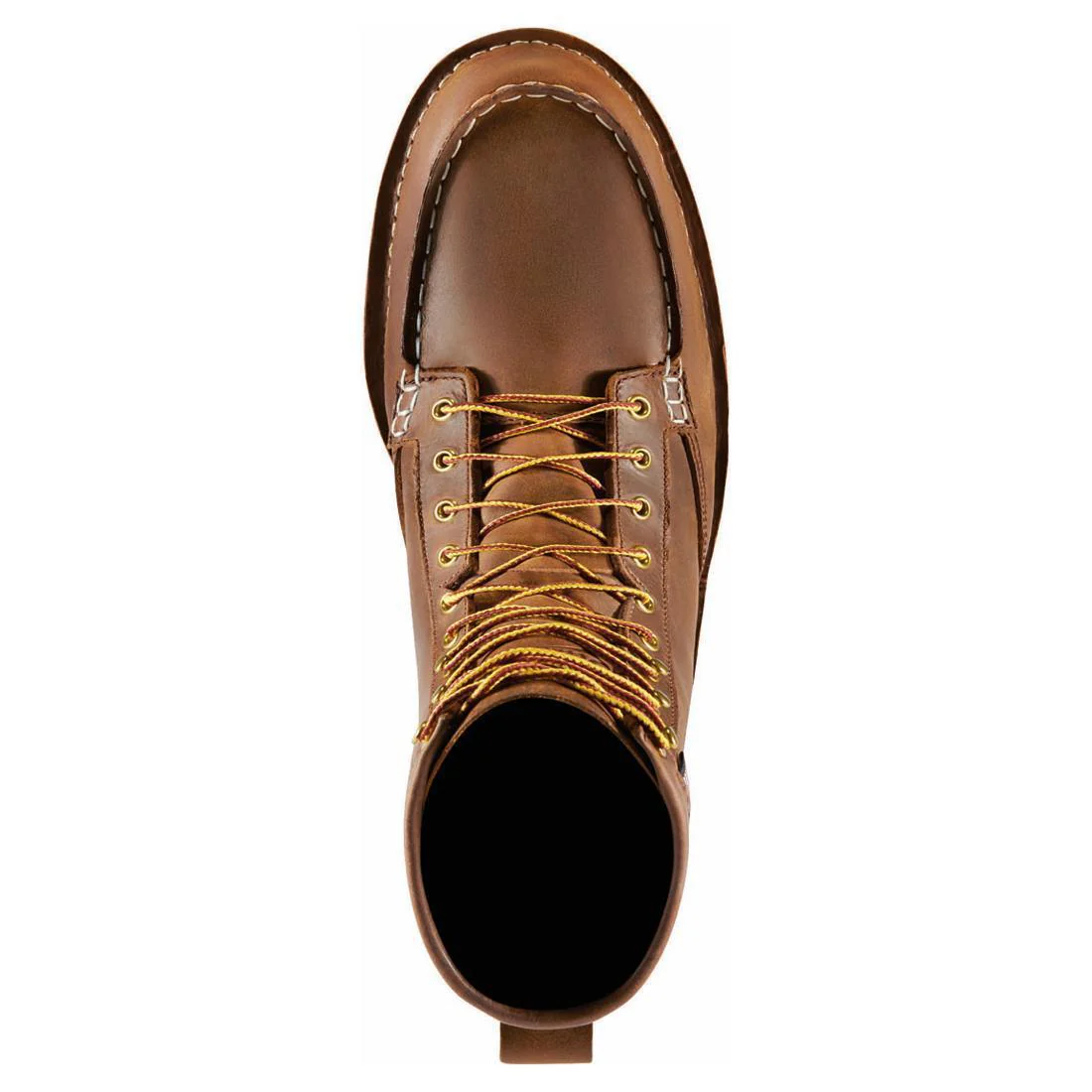 Bull Run 8" Moc Toe Steel Toe Work Boot Tobacco - Image 4