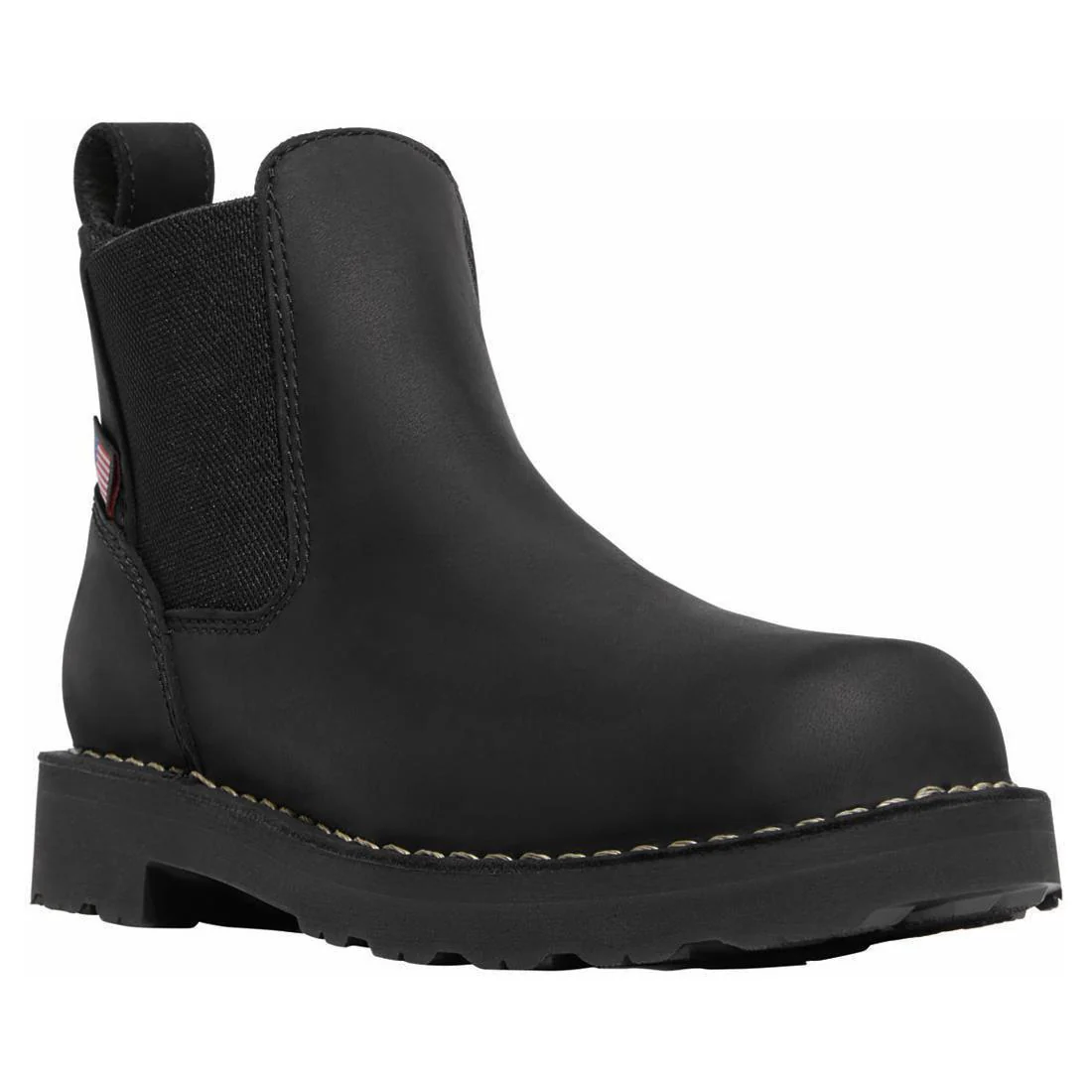 Bull Run Chelsea Women’s 5" Soft Toe Work Boot Black - Image 2