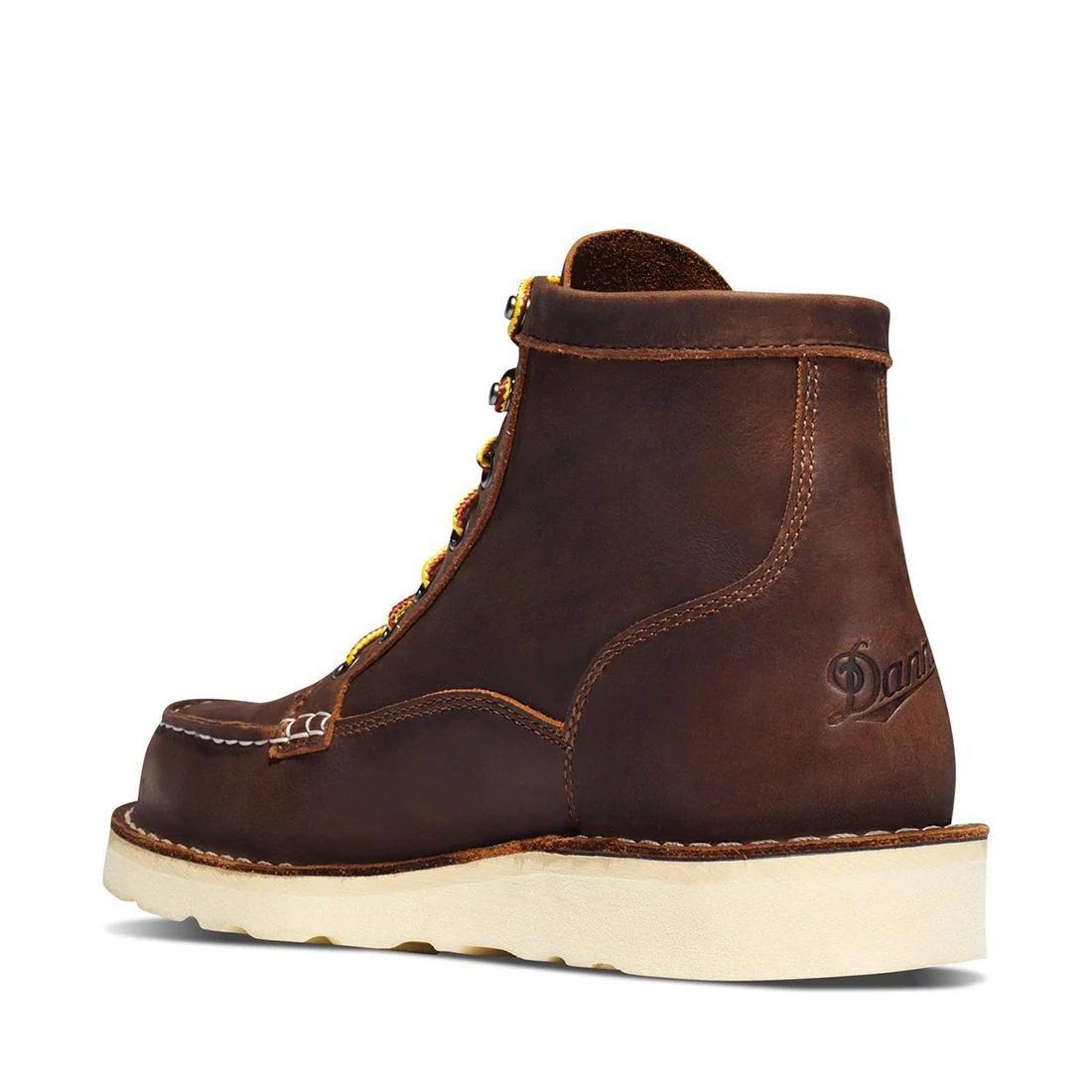 Bull Run Moc Toe 6" Steel Toe Work Boot Brown - Image 5