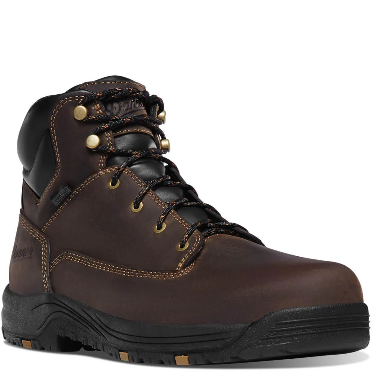 Caliper 6" Danner Dry Alloy Toe Work Boot Brown - Image 2