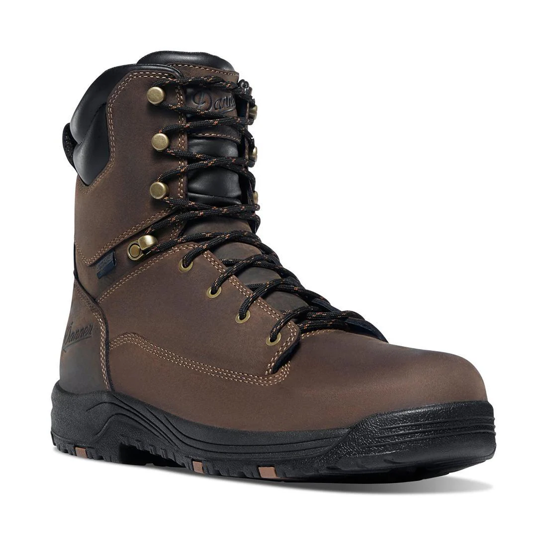 Caliper 8" Soft Toe Work Boot Brown - Image 2