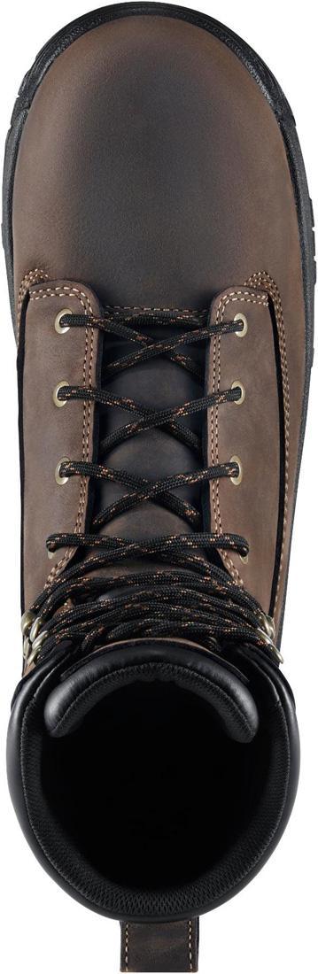 Caliper 8" Soft Toe Work Boot Brown - Image 4