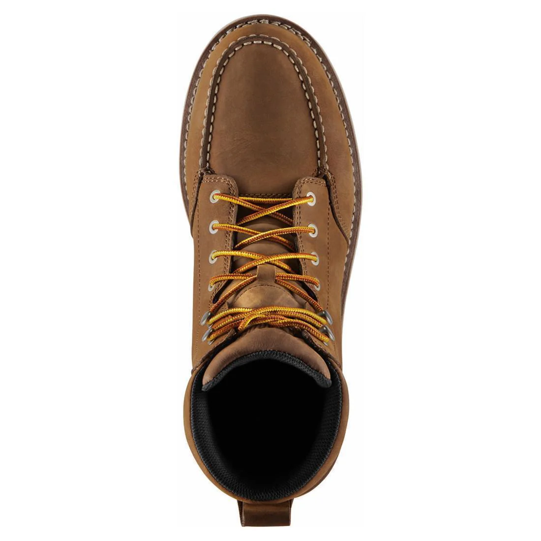 Cedar River Moc Toe 6" Alloy Toe Work Boot Brown - Image 4
