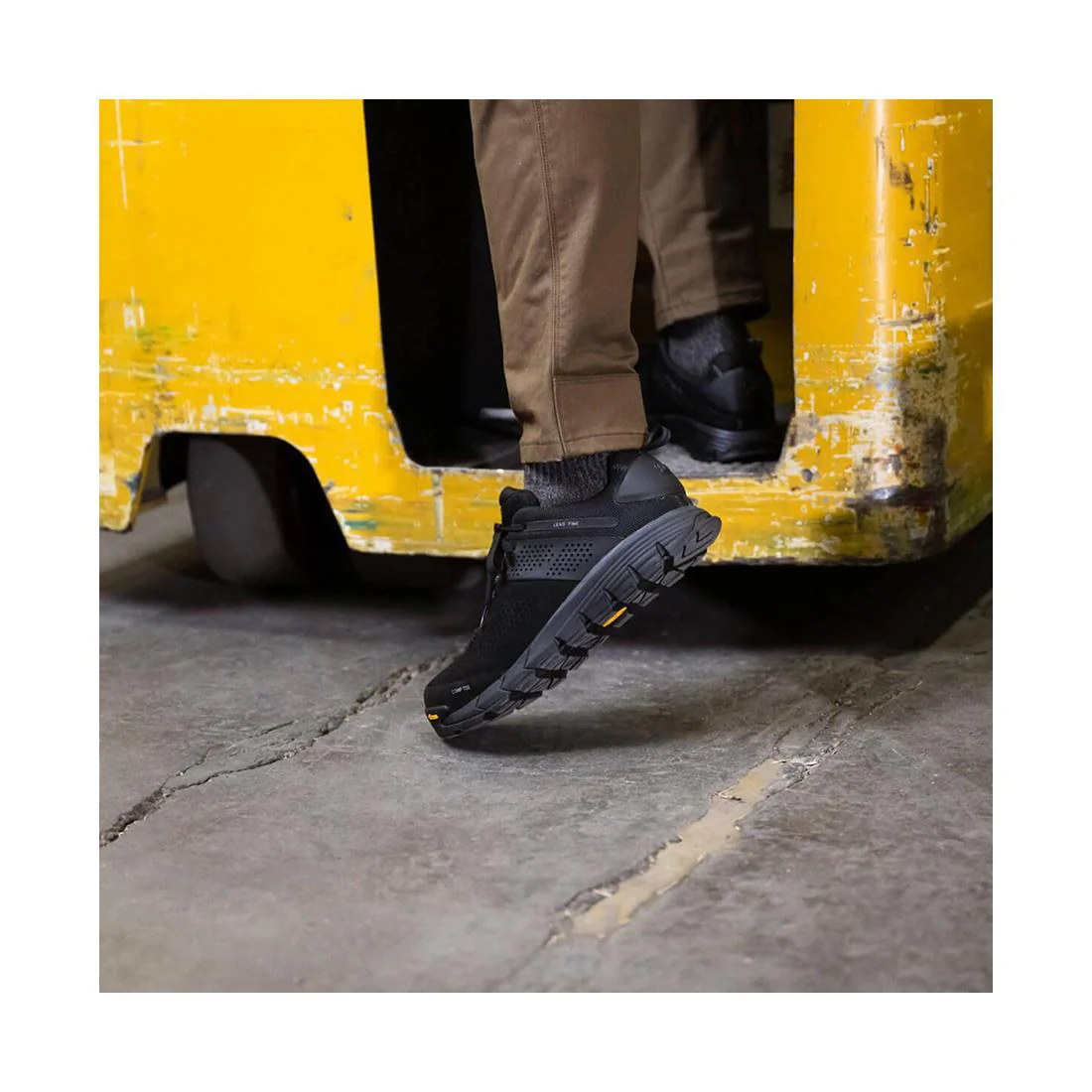 Lead Time 3" Nano Toe Work Shoe Black - Image 6