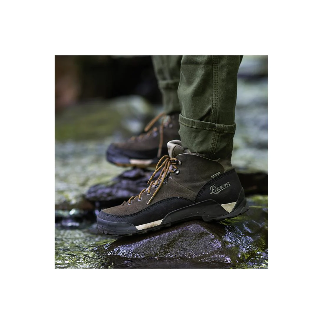Panorama Mid 6" Boot Black Olive - Image 7