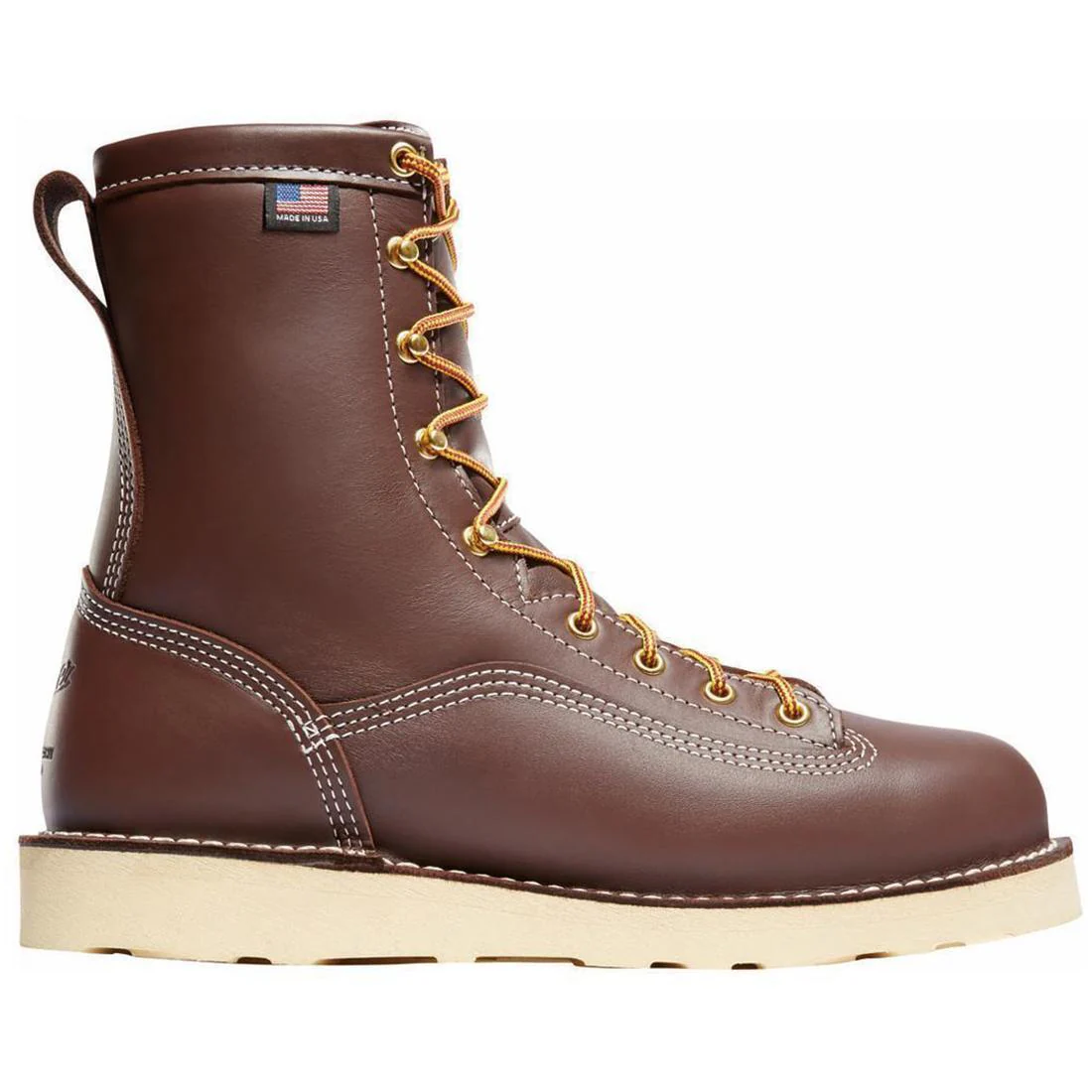 Power Foreman 8" Nano Toe Work Boot Brown