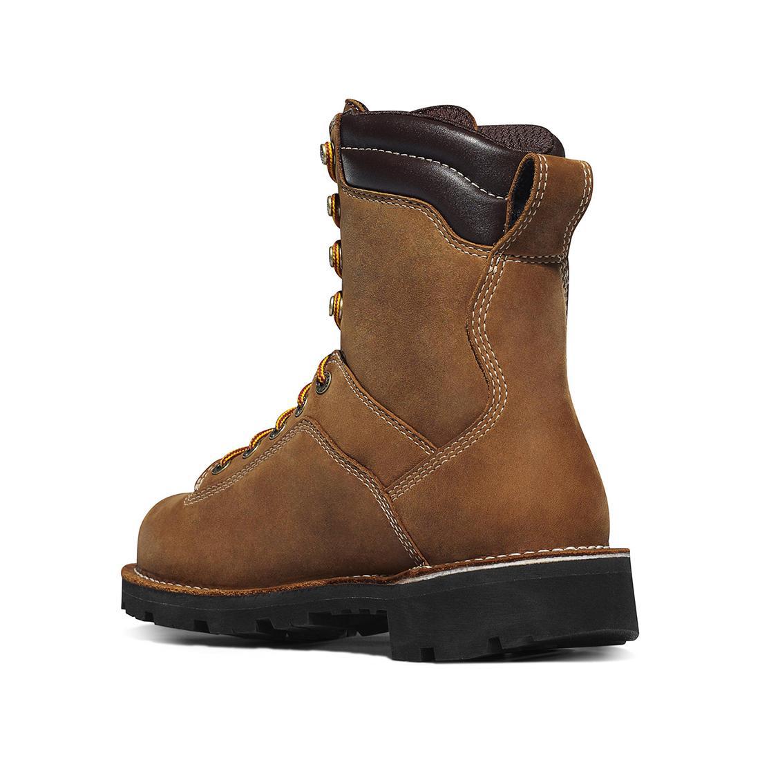 Quarry USA 8" Alloy Toe Work Boot Distressed Brown - Image 5