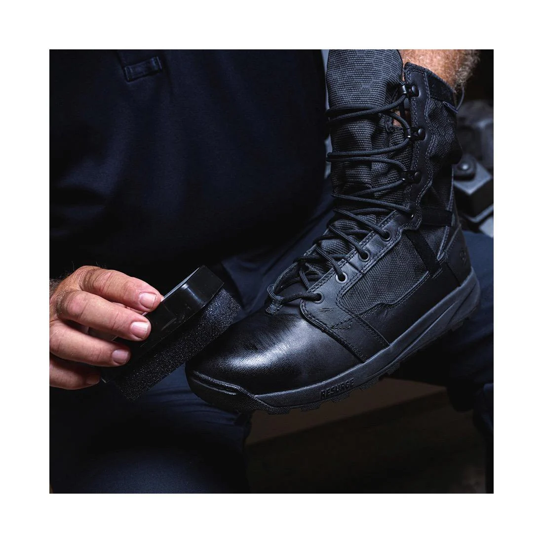 Resurgent Tactical 8" Danner Dry Tactical Boot Black - Image 6