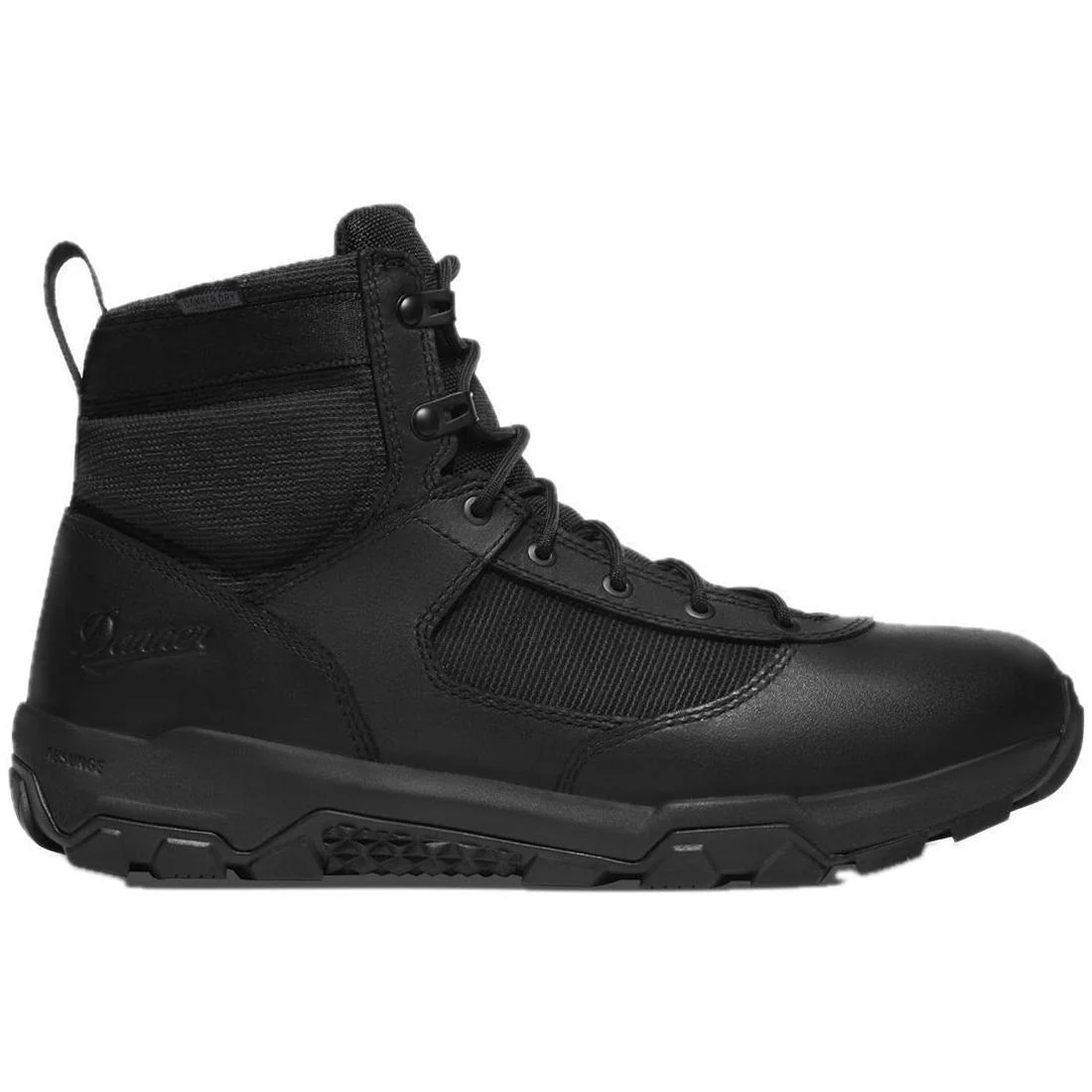 Sonic Side-Zip 6" Tactical Boot Black Danner Dry