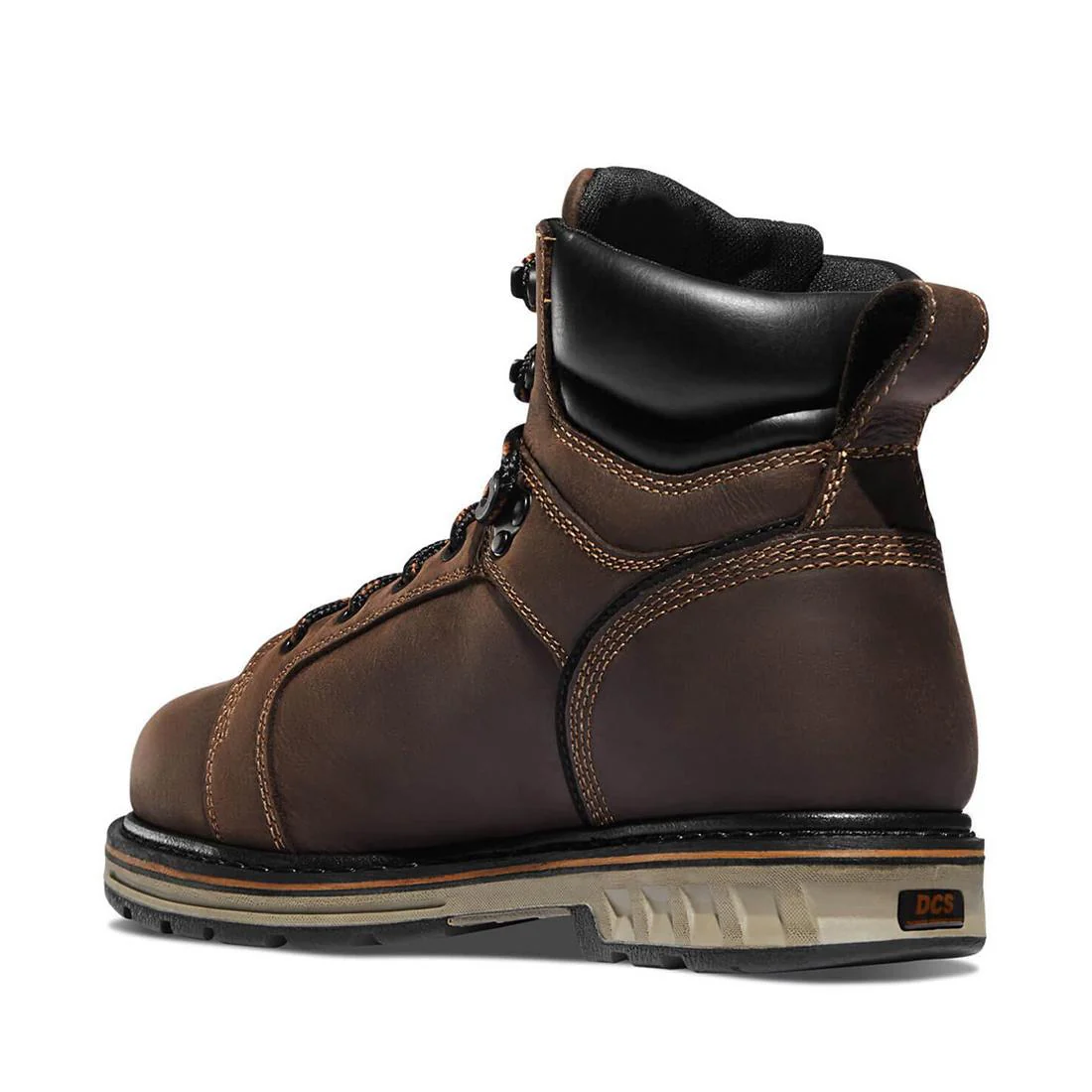 Steel Yard 6" Waterproof Steel Toe Work Boot Brown - Image 5