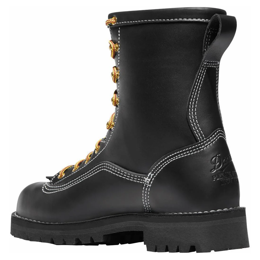Super Rain Forest 8" Work Boot Black - Image 5