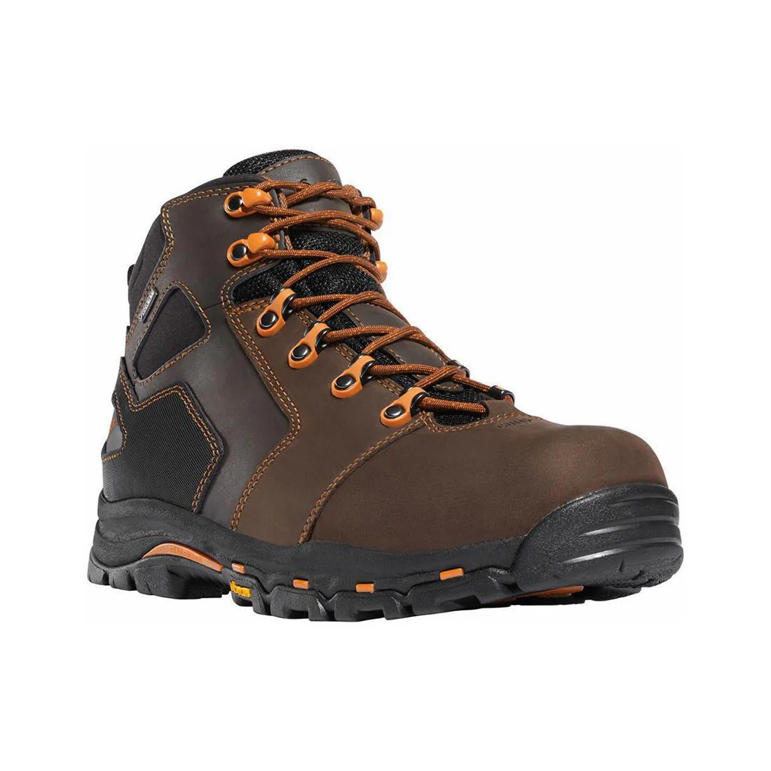 Vicious 4.5" Nano Toe Work Boot Dark Brown - Image 2