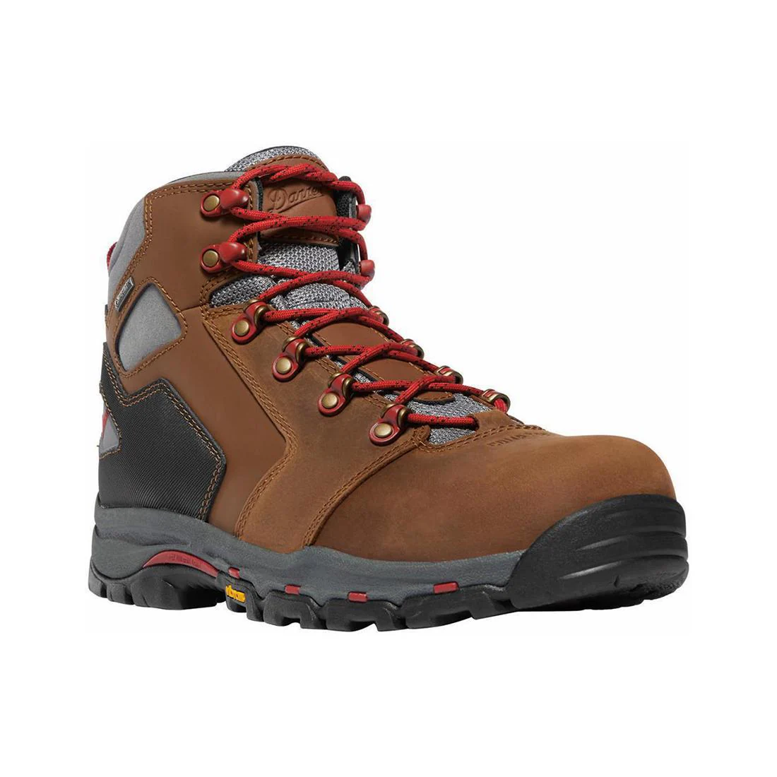 Vicious 4.5" Nano Toe Work Boot Medium Brown - Image 2