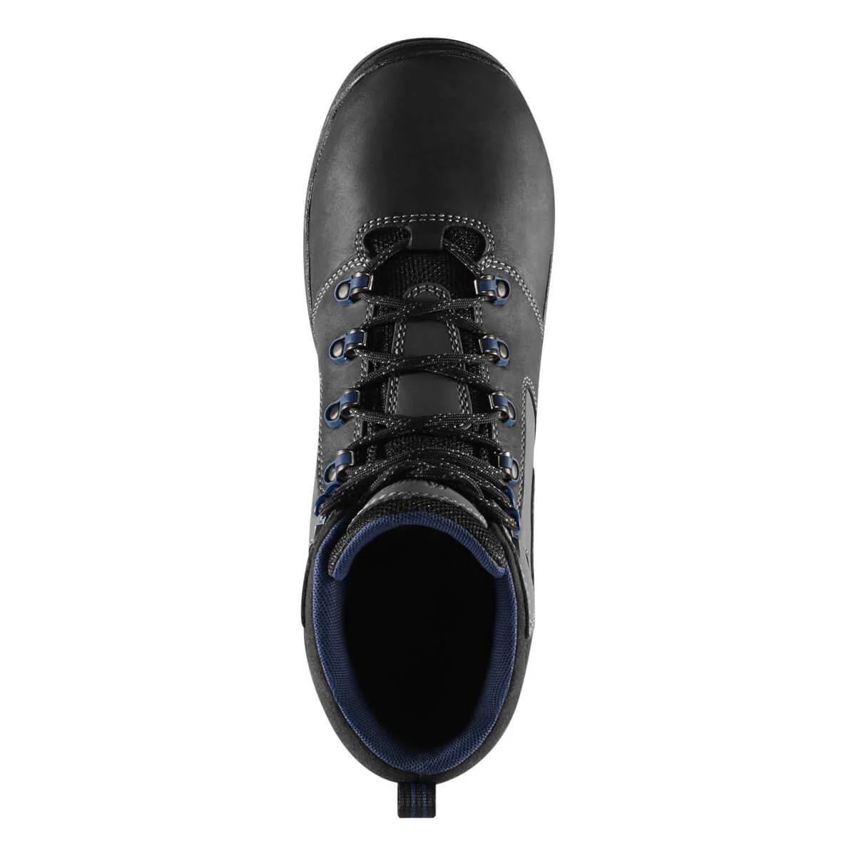 Vicious 4.5" Soft Toe Work Boot Black/Blue - Image 4