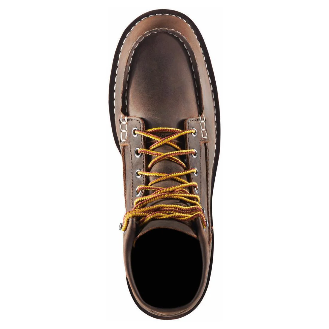 Bull Run Moc Toe Women’s 6" Soft Toe Work Boot Brown - Image 4