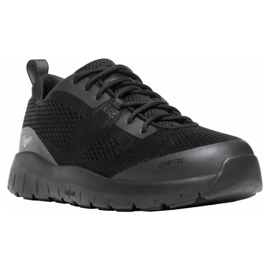 Run Time Women’s 3" ESD Nano Toe Work Shoe Black - Image 2