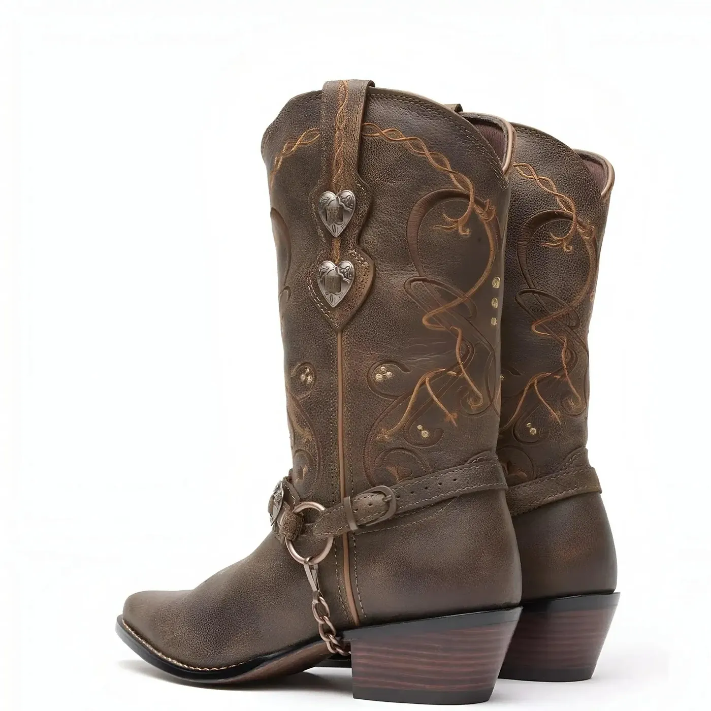 Women’s Crush by Durango Brown Heartbreaker Boot - Image 2