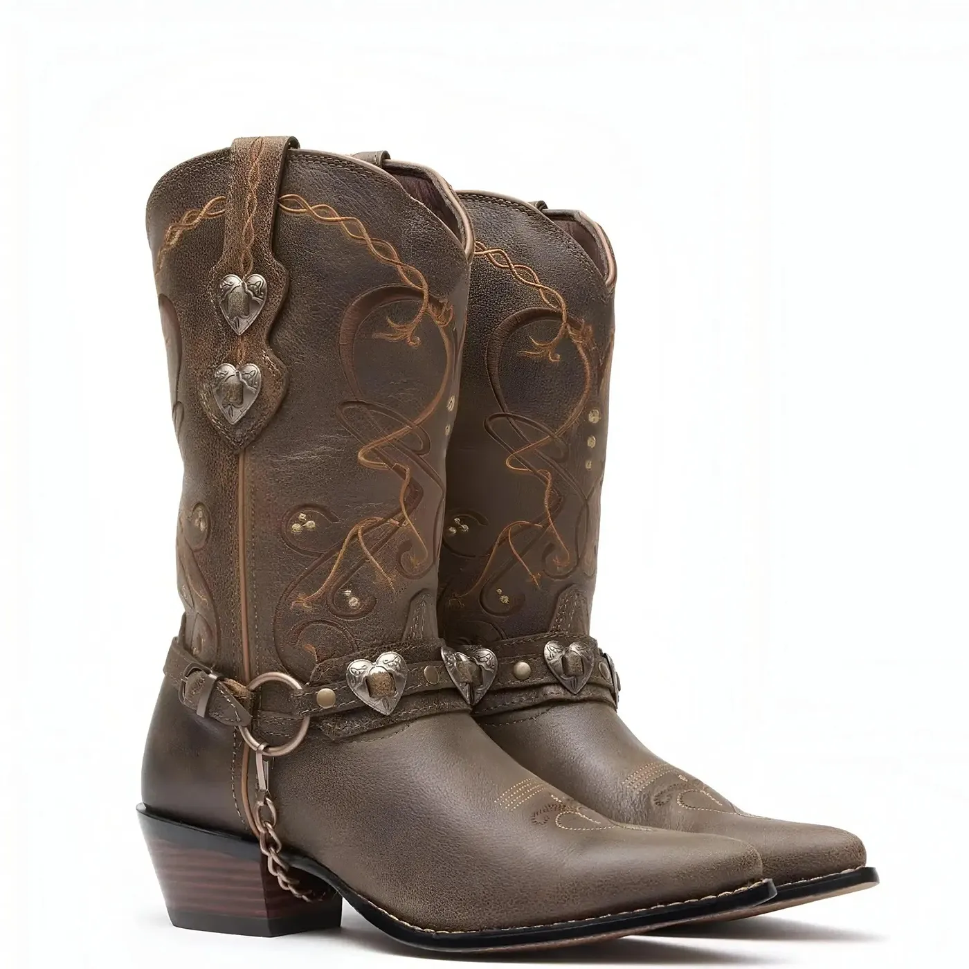 Women’s Crush by Durango Brown Heartbreaker Boot - Image 4