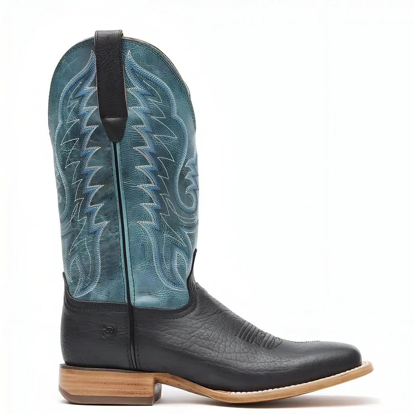 Arena Pro Black and Blue Lagoon Western Boot